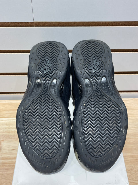 Nike Air Foamposite One Black Suede Sz 6.5