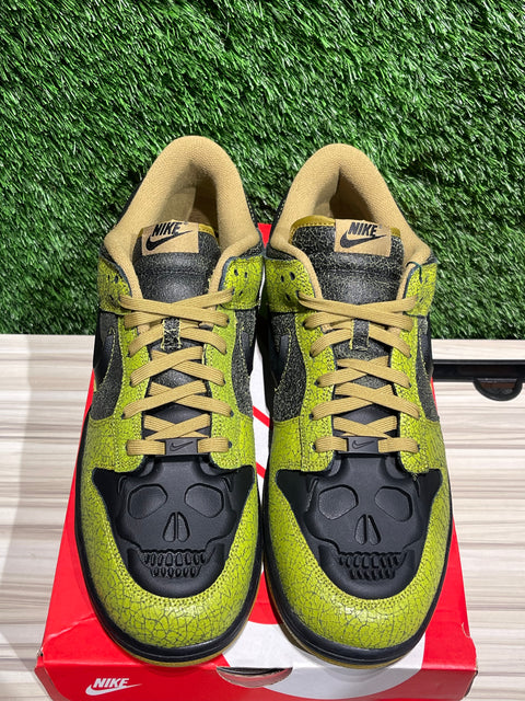 Nike Dunk Low Retro QS Halloween Skull Sz 14M