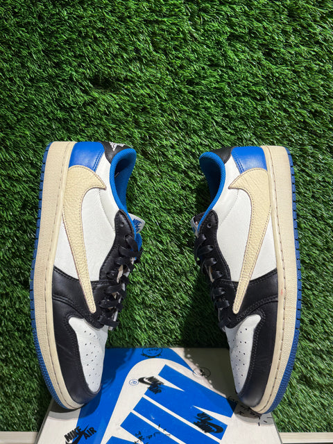 Jordan 1 Retro Low OG SP Fragment x Travis Scott Sz 9