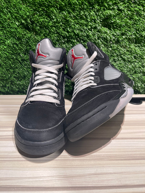 Jordan 5 Retro OG Black Metallic Reimagined Sz 7.5M