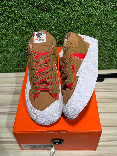 Nike Blazer Low sacai British Tan Sz 9.5M