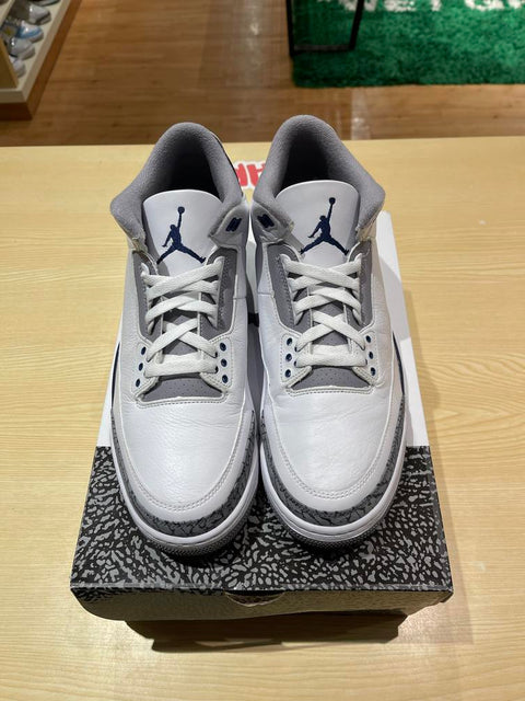 Jordan 3 Retro Midnight Navy Sz 12