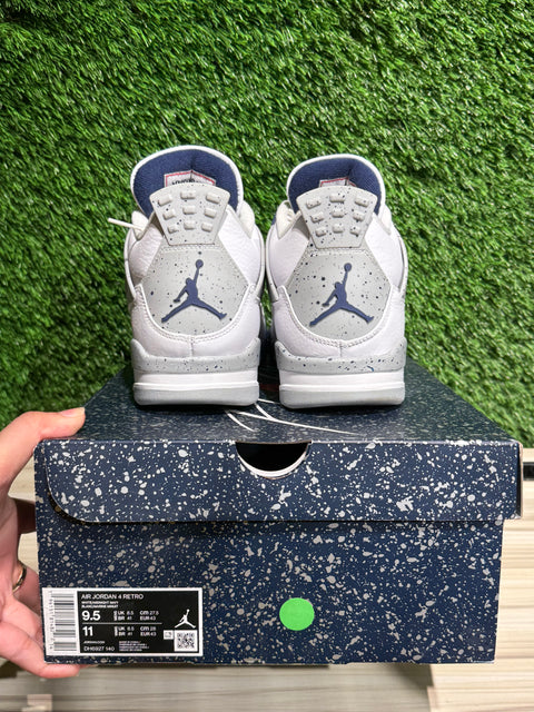 Jordan 4 Retro Midnight Navy Sz 9.5M..