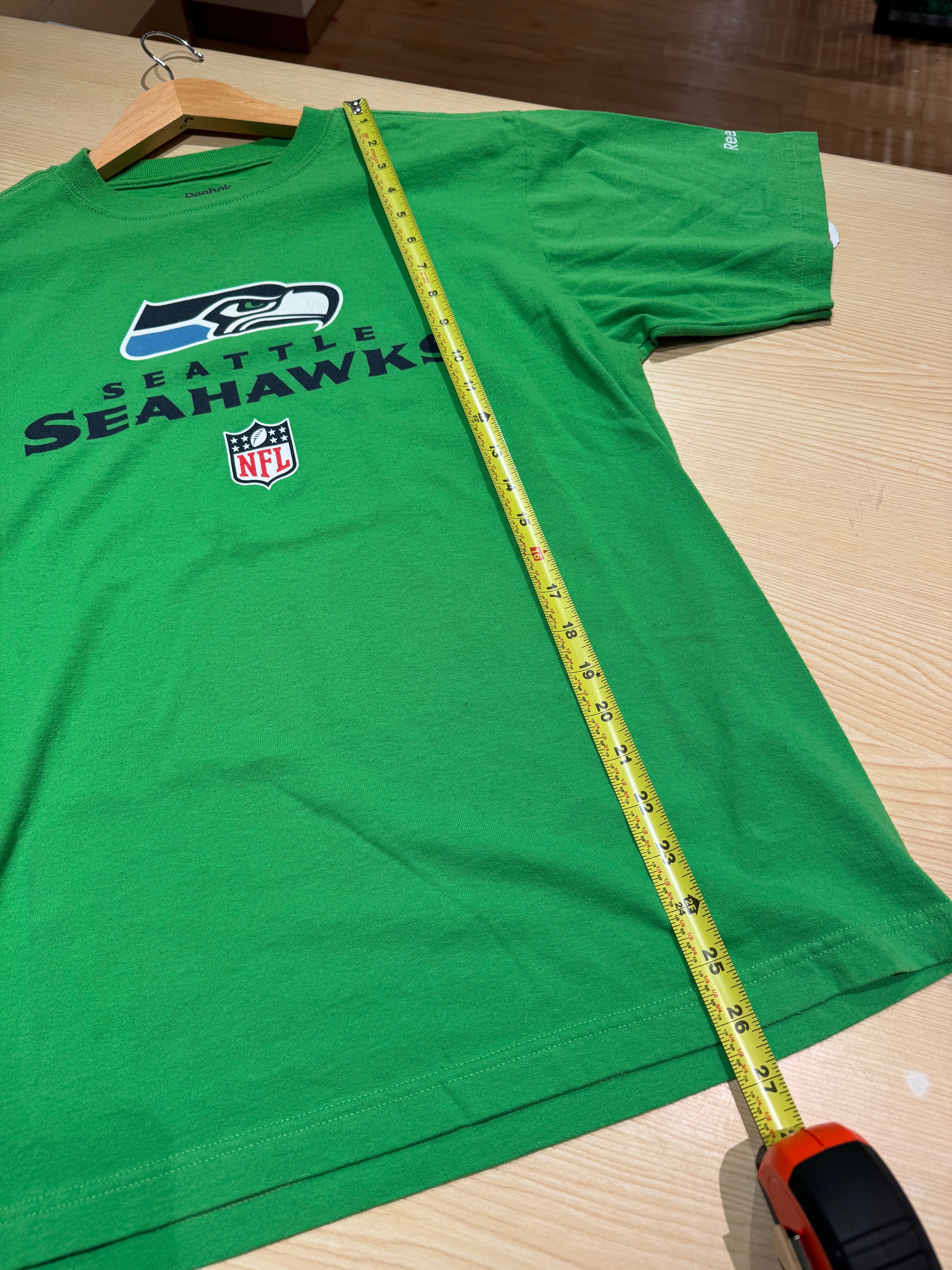 Action Green Reebok Classic Seattle Seahawks Tee Sz S – Sneak City