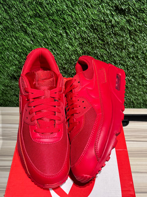 Nike Air Max 90 Triple Red (2020) Sz 10M