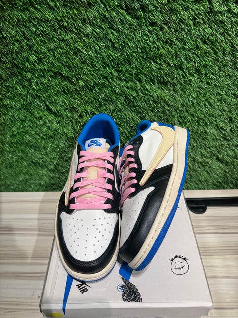 Jordan 1 Retro Low OG SP Fragment x Travis Scott Sz 8