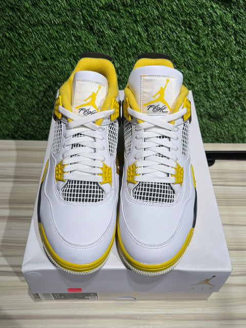 Jordan 4 Retro Vivid Sulfur (Women's) Sz 10.5M/12W