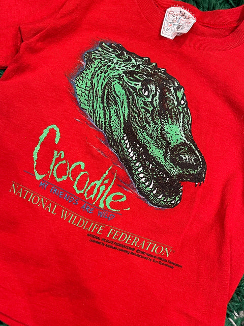 Vintage Toddler Crocodile National Wildlife Federation
