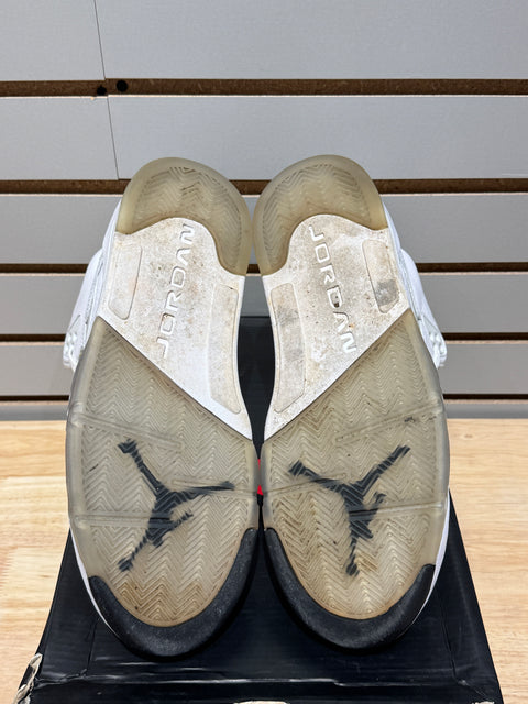 Jordan 5 Retro Metallic White (2015) Sz 9.5