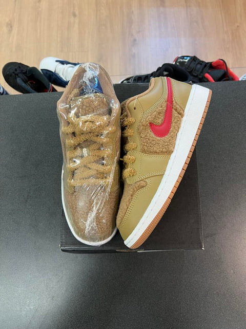 Jordan 1 Low Utility Teddy Bear (GS) Sz 5.5Y