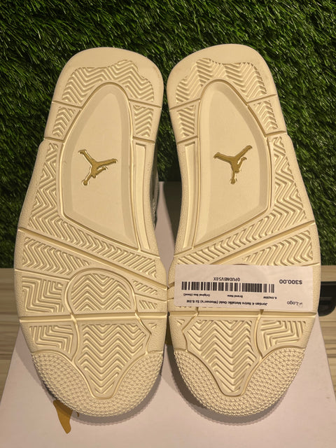 Jordan 4 Retro Metallic Gold (Women's) Sz 6.5M
