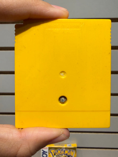 Pokemon Game Boy Yellow Version Special Pikachu Edition 1999