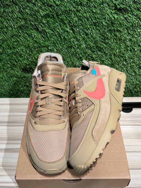 Nike Air Max 90 Off-White Desert Ore Sz 9M