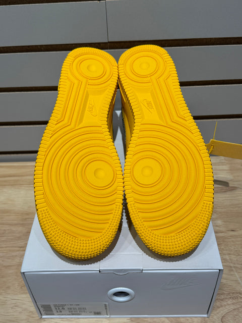 Nike Air Force 1 Low Off-White ICA University Gold Sz 11.5