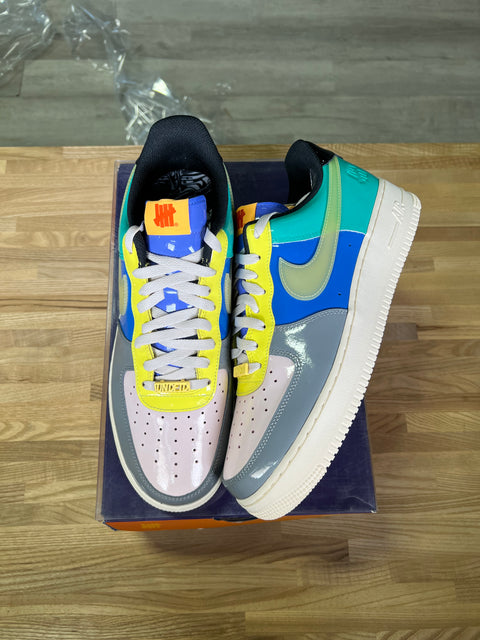 DS UNDFTD Community Multi-Patent Nike Air Force 1 Low Sz 12