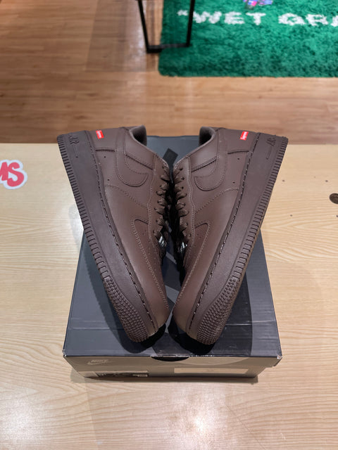 DS Supreme Baroque Brown Nike Air Force 1 Low Sz 9.5
