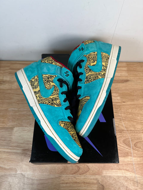 Nike SB Dunk Mid Premium Peacock