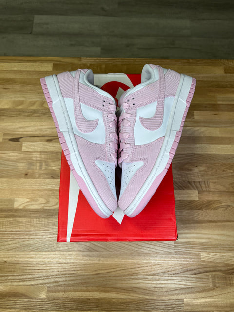 DS Pink Corduroy Nike Dunk Low (Multiple Sizes)