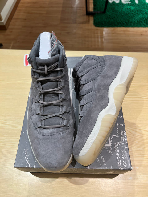 Jordan 11 Retro Pinnacle Grey Suede