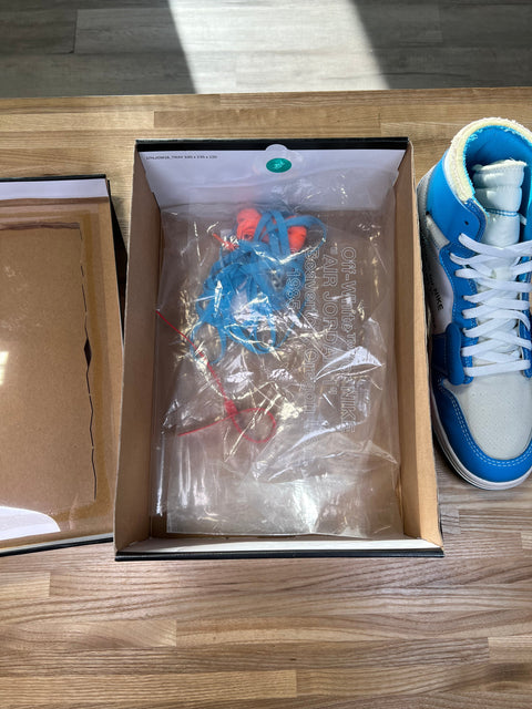 Jordan 1 Retro High Off-White University Blue