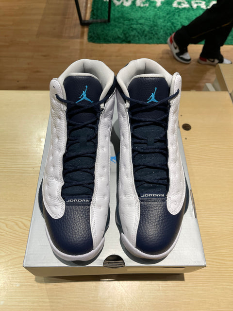 Jordan 13 Retro Obsidian Powder Blue White