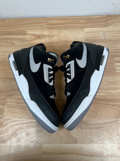 Jordan 3 Retro Tinker Black Cement Gold