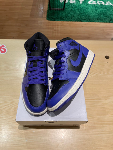 Jordan 1 Mid Purple Black (W)