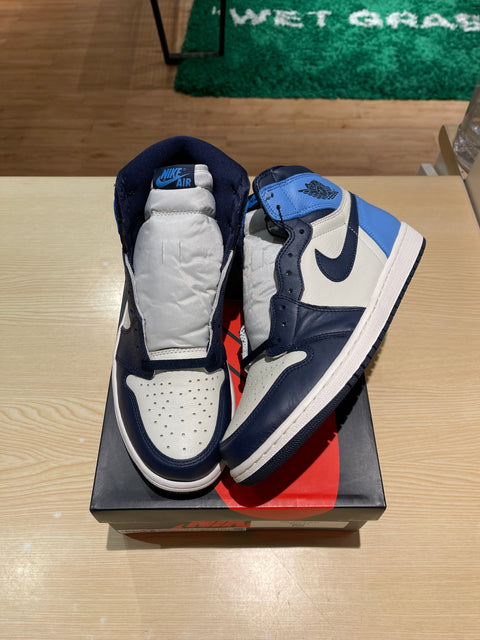 Jordan 1 Retro High Obsidian UNC