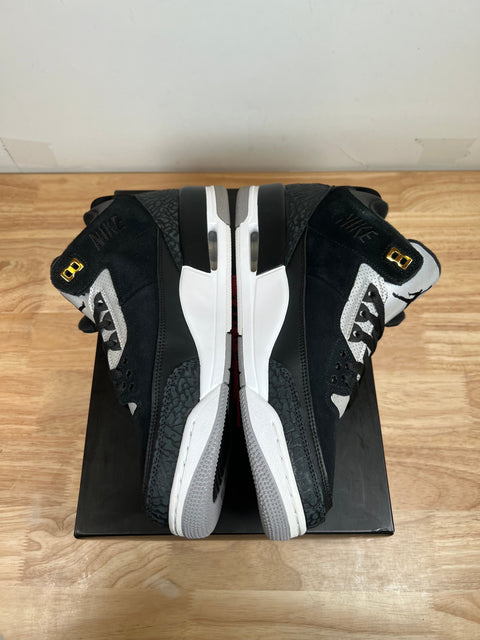 Jordan 3 Retro Tinker Black Cement Gold