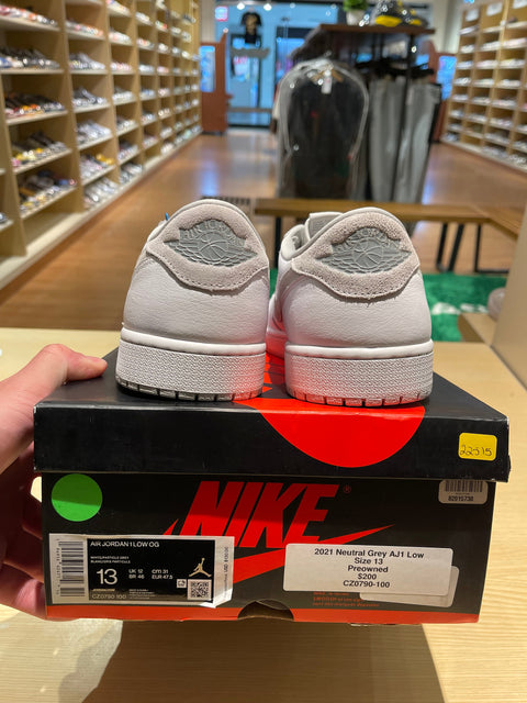 Jordan 1 Low OG Neutral Grey (2021) (W)