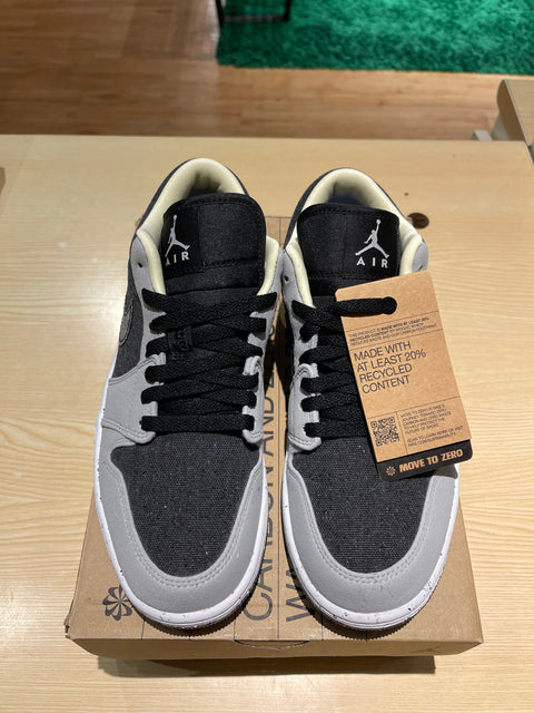 Jordan 1 Low SE Crater Black Grey