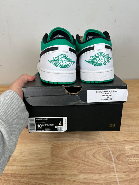 Jordan 1 Low Lucky Green