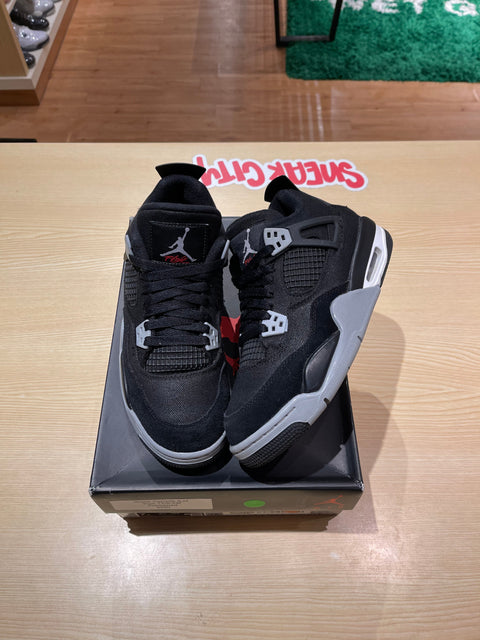 Jordan 4 Retro Black Canvas (GS)