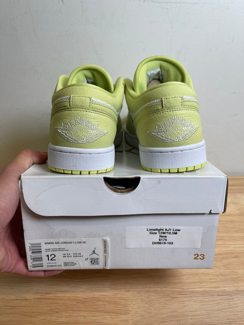 Jordan 1 Low Limelight (Women's)