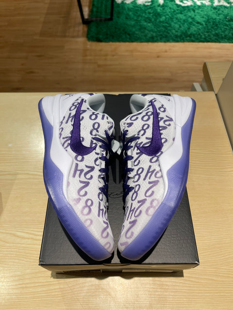 DS Court Purple Nike Kobe 8 Protro Sz 9