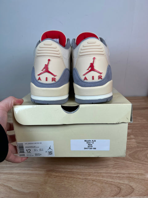 Jordan 3 Retro Muslin