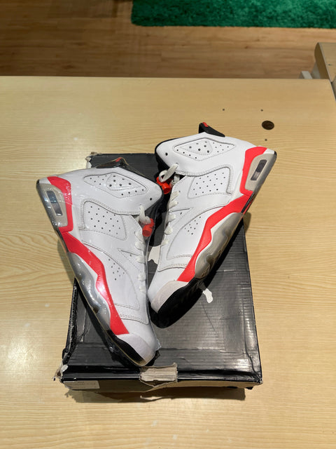 Jordan 6 Retro Infrared White (2014) (GS)