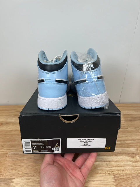 Jordan 1 Mid Ice Blue (GS)