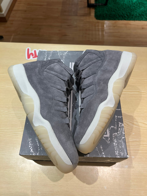 Jordan 11 Retro Pinnacle Grey Suede