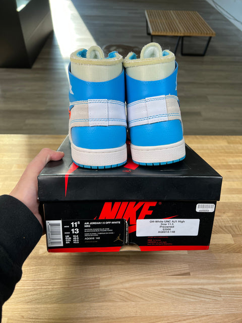 Jordan 1 Retro High Off-White University Blue