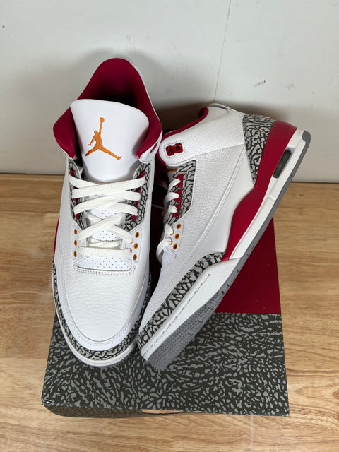 Jordan 3 Retro Cardinal Red