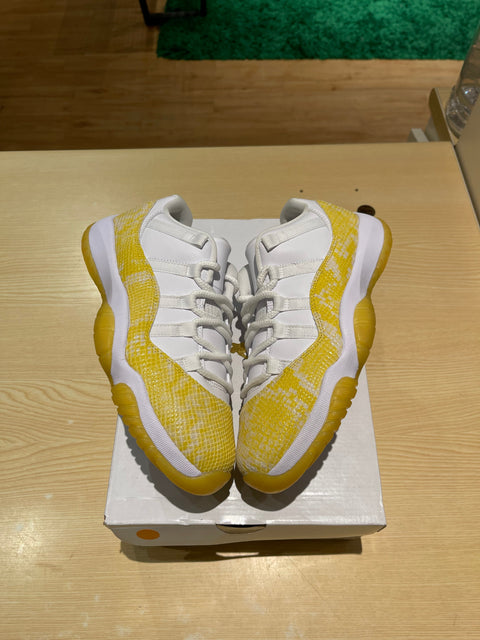 Jordan 11 Retro Low Yellow Snakeskin (PS)