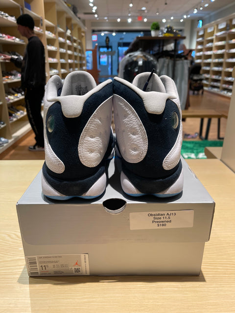 Jordan 13 Retro Obsidian Powder Blue White