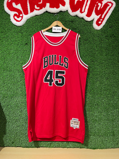 Michael Jordan Mitchell And Ness Chicago Bulls #45 Jersey Sz 58 (3XL)
