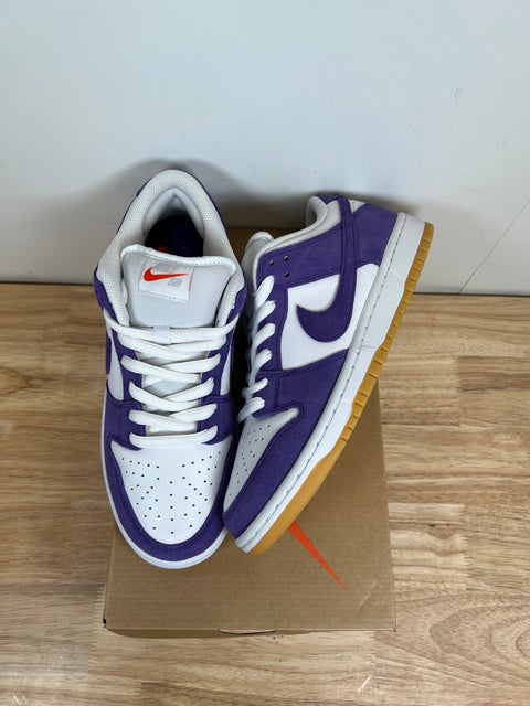 DS Orange Label Court Purple Nike SB Dunk Low Sz 9