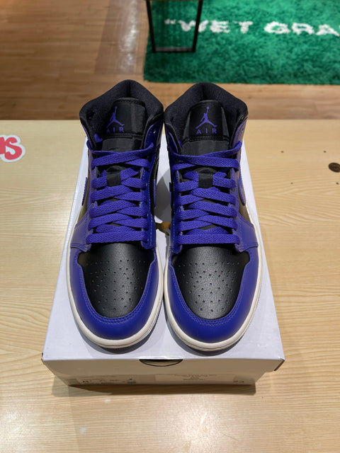 Jordan 1 Mid Purple Black (W)