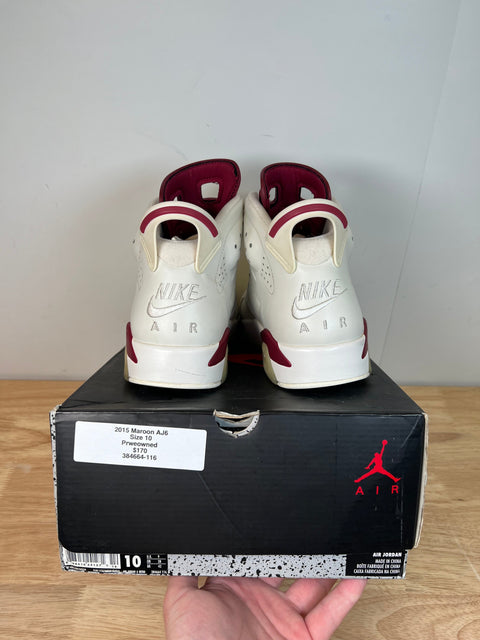 Jordan 6 Retro Maroon (2015)