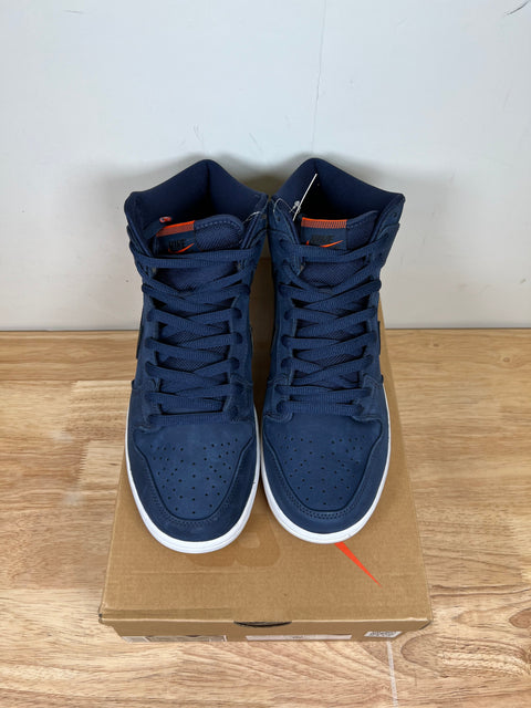 Nike SB Dunk High Orange Label Midnight Navy