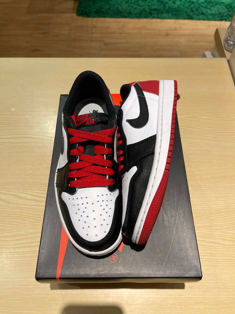 Jordan 1 Low Black Toe Medium Olive