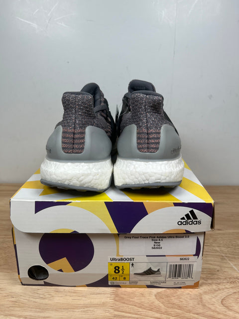 adidas Ultra Boost 3.0 Grey Four Trace Pink